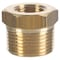 Homeplus+ ATC 1/2 in. MPT X 3/8 in. D FPT Brass Hex Bushing 6JC125110701019 - alternate 1